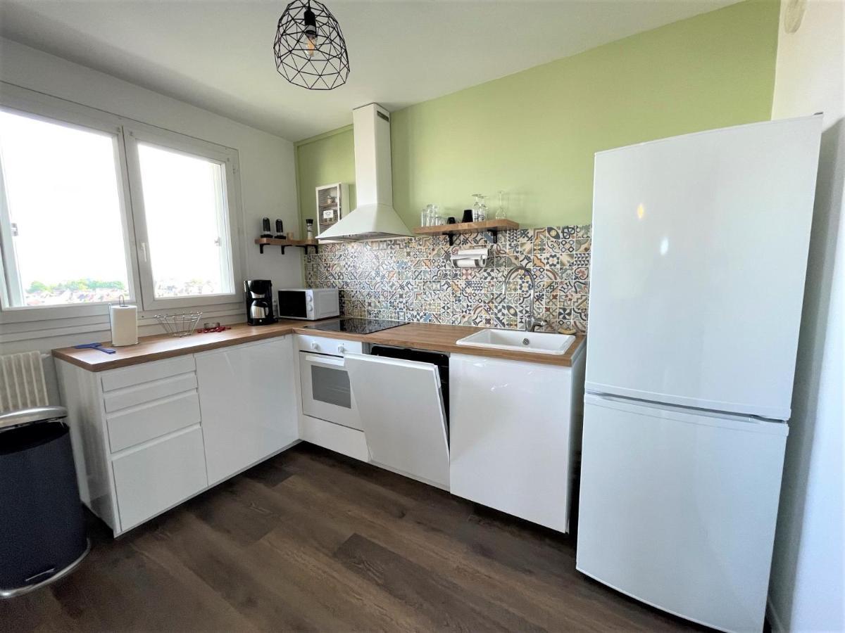 Brossolette Appartement T2 Spacieux Et Lumineux Balcon Vue Degagee Reims Exterior foto