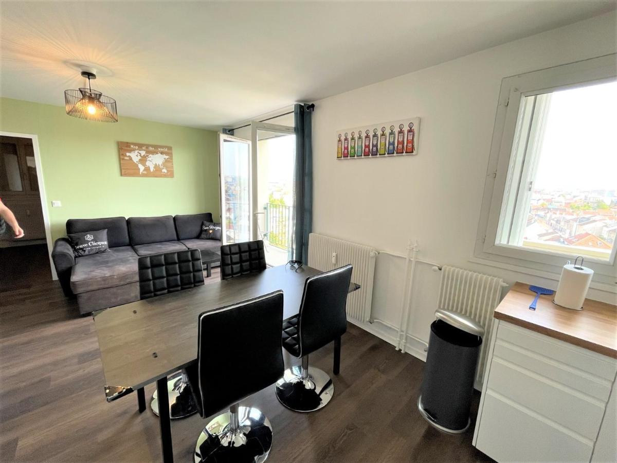 Brossolette Appartement T2 Spacieux Et Lumineux Balcon Vue Degagee Reims Exterior foto